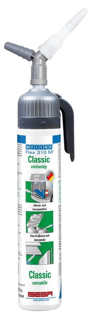 Flex 310 M® Classic MS-Polymer | elastic adhesive based on MS-Polymer in Presspack packaging for fatigue-free working Flex 310 M® Classic MS-Polymer | elastic adhesive based on MS-Polymer in Presspack packaging for fatigue-free working