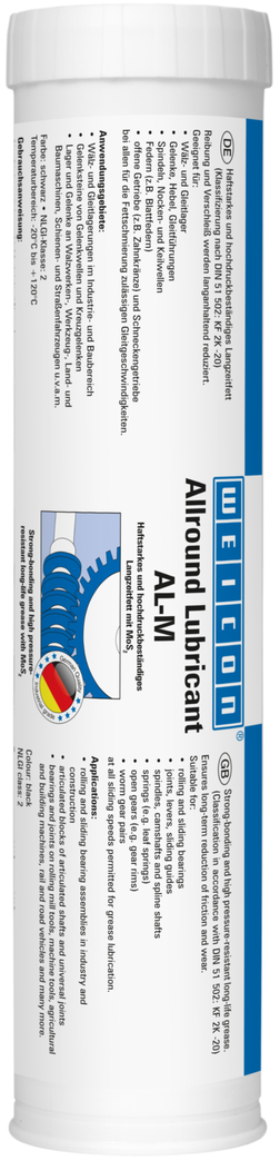 AL-M High-Performance Grease | long-term grease with MoS2