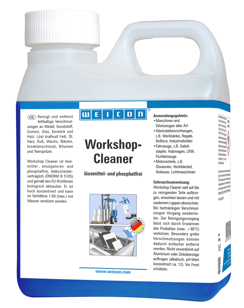 Workshop Cleaner | solvent-free universal cleaner Workshop Cleaner | solvent-free universal cleaner