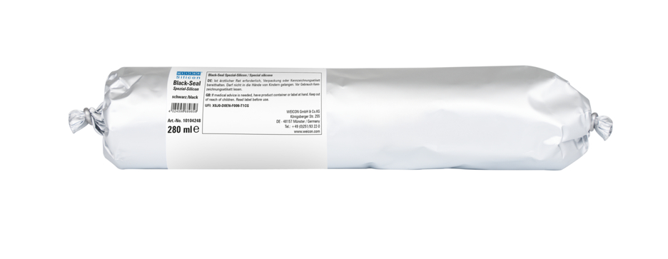 Black-Seal Special Silicone | permanently elastic sealant for oil- or grease-resistant areas Black-Seal Special Silicone | permanently elastic sealant for oil- or grease-resistant areas