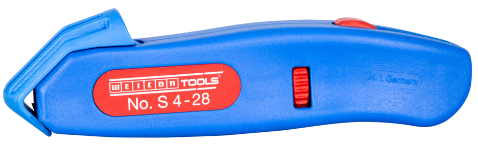 Cable Stripper No. S 4 - 28 | with retractable hook blade, working range 4 - 28 mm Ø Cable Stripper No. S 4 - 28 | with retractable hook blade, working range 4 - 28 mm Ø