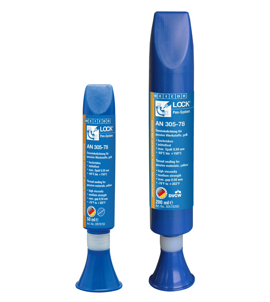 WEICONLOCK® AN 305-78 Pipe and thread sealing | for passive materials, medium strength, with drinking water approval