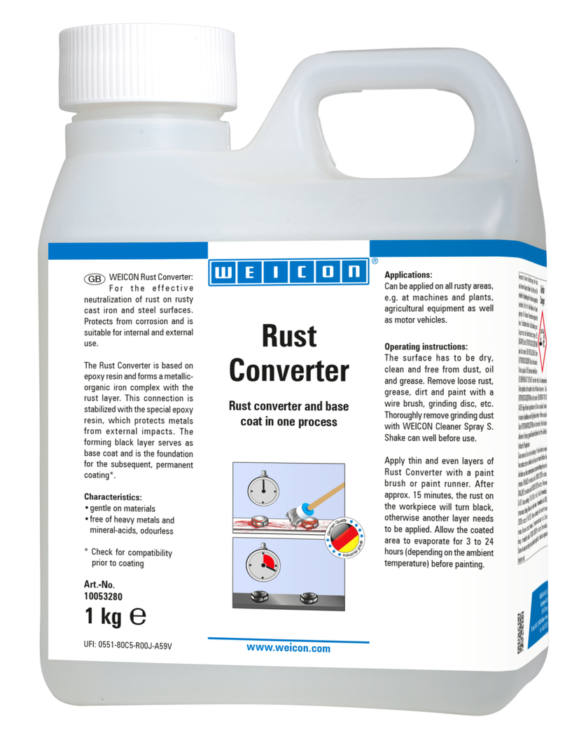 Rust Converter | for the neutralisation of rust Rust Converter | for the neutralisation of rust