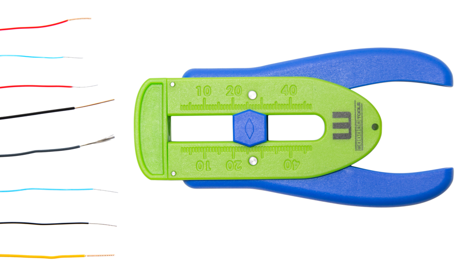 Precision Wire Stripper S Green Line | for thin conductors and wires, stripping range from 0,12 mm - 0,8 mm (36-20 AWG)