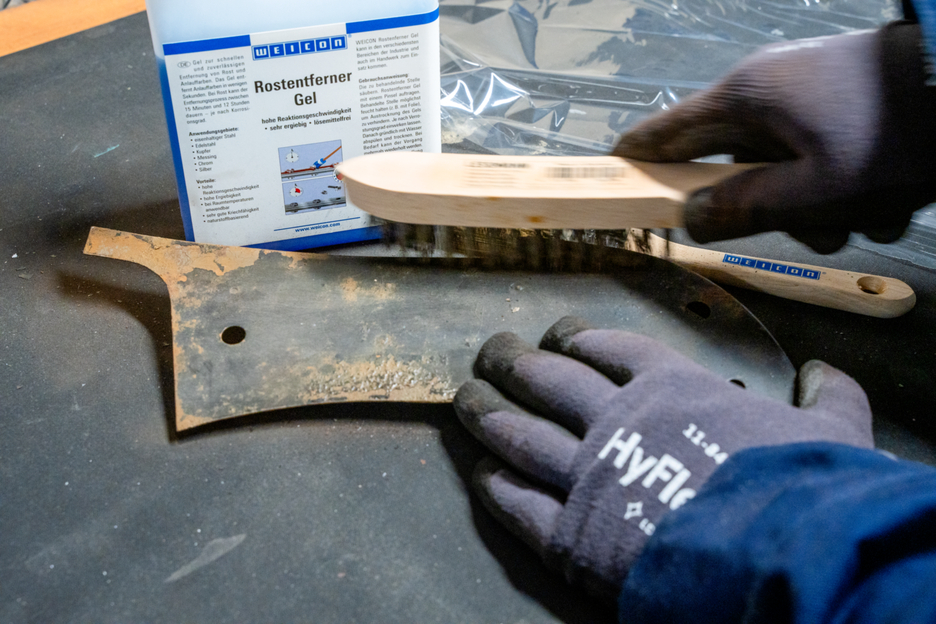 WEICON Rust Remover Gel | fast and reliable removal of rust and tarnish