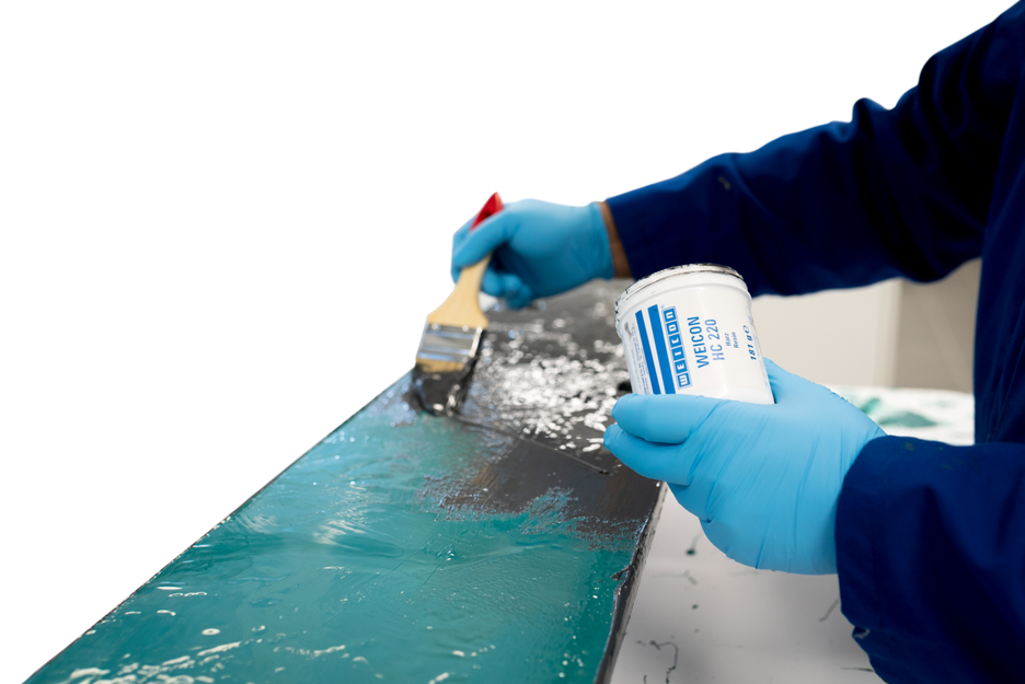 WEICON Ceramic HC 220 | ceramic-filled high-temperature-resistant epoxy resin system for wear protection coating
