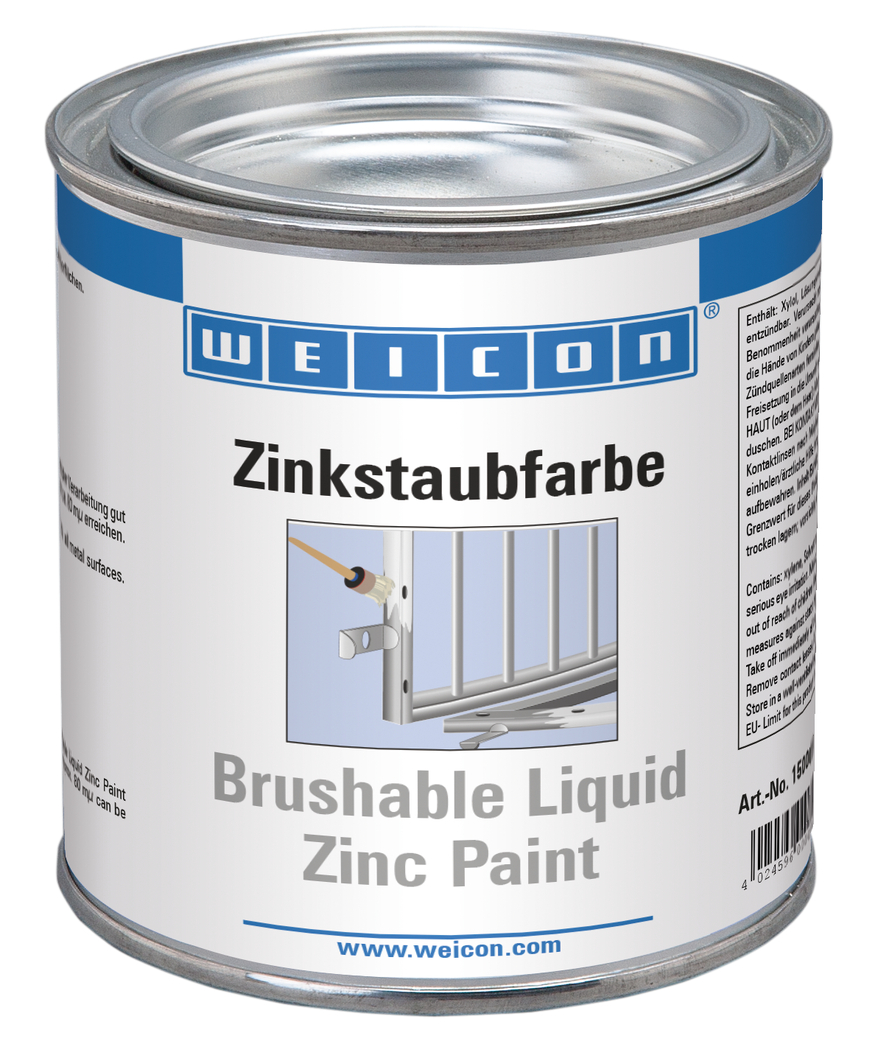 Brushable Liquid Zinc Paint | corrosion protection based on metal pigment coating