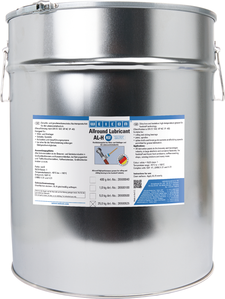 AL-H High-Performance Grease | food-grade high-temperature grease