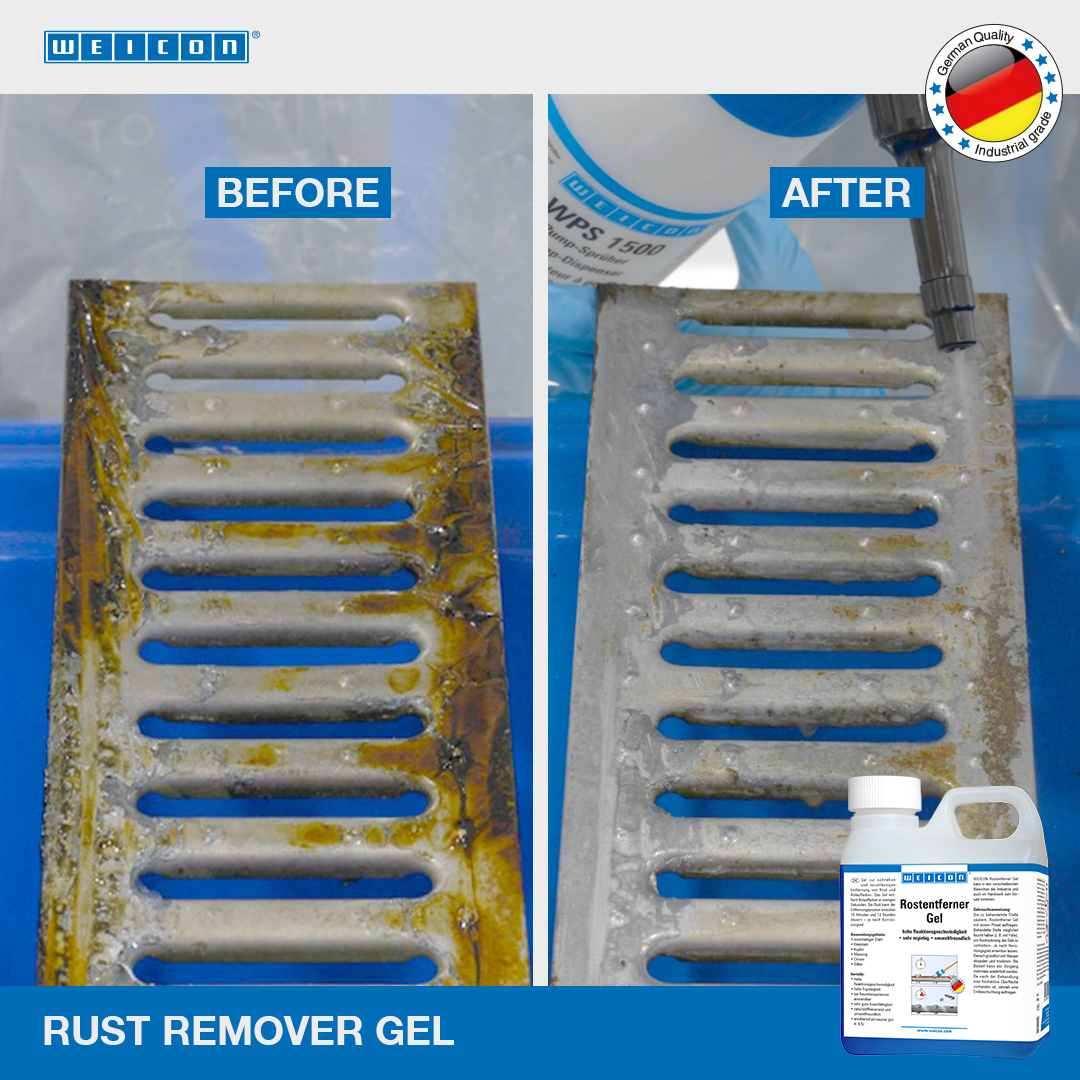 WEICON Rust Remover Gel | fast and reliable removal of rust and tarnish