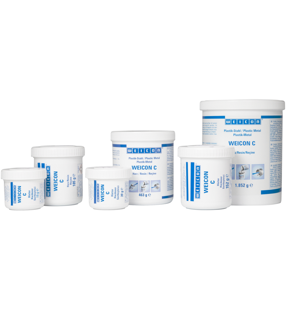 WEICON C | aluminium-filled epoxy resin system for repairs and moulding