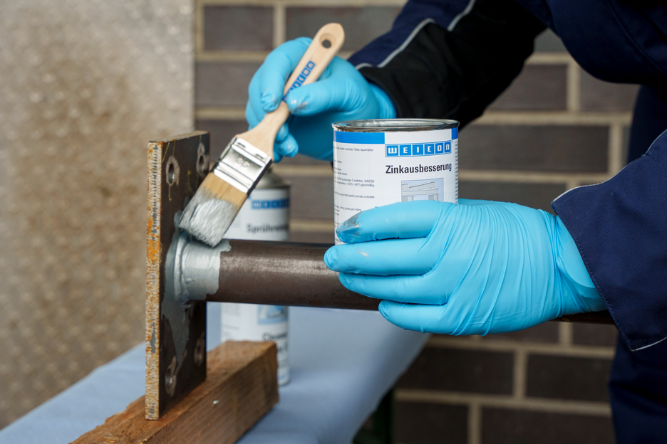Brushable Liquid Zinc Coating | corrosion protection for galvanized surfaces