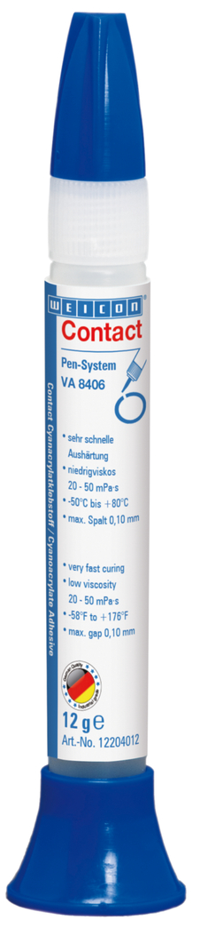 WEICON Contact VA 8406 Cyanoacrylate Adhesive | instant adhesive for quick fixing and bonding