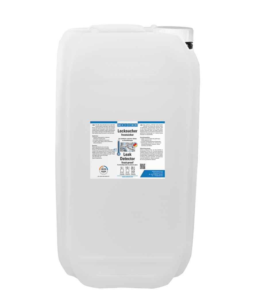 Leak Detection frost-proof | for locating cracks in pressure lines down to -15 °C Leak Detection frost-proof | for locating cracks in pressure lines down to -15 °C