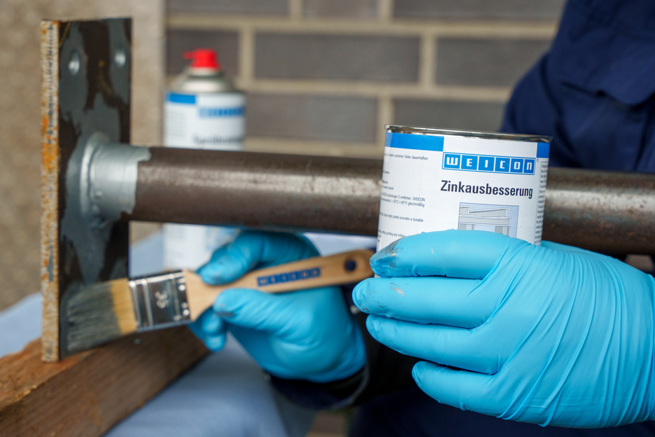 Brushable Liquid Zinc Coating | corrosion protection for galvanized surfaces
