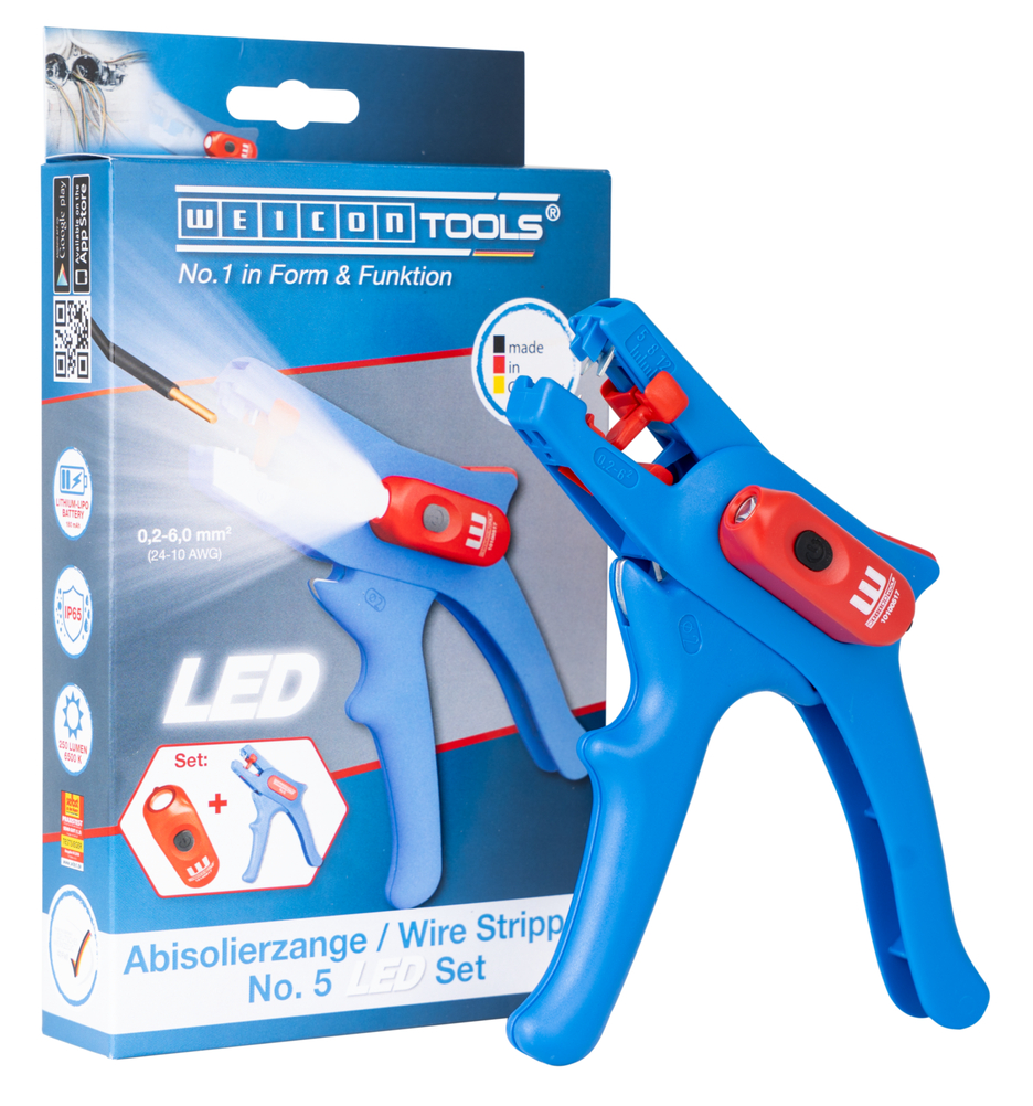 Wire Stripper No. 5 LED Set
