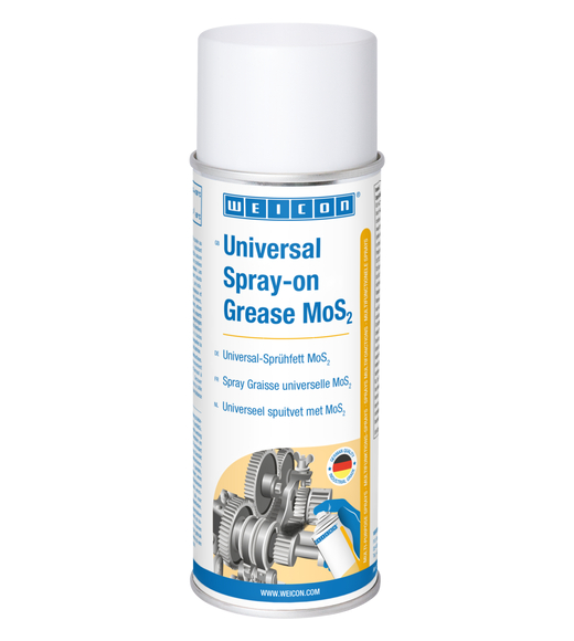 Universal Spray-on Grease with MoS2 | long-term lubrication with high adhesive strength