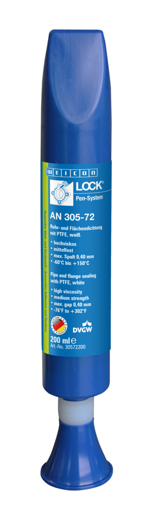 WEICONLOCK® AN 305-72 Pipe and Flange Sealing | with PTFE, medium strength, with drinking water approval