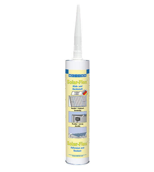 Solar-Flex® MS-Polymer | weather-resistant adhesive and sealant for the solar sector, based on MS-Polymer Solar-Flex® MS-Polymer | weather-resistant adhesive and sealant for the solar sector, based on MS-Polymer