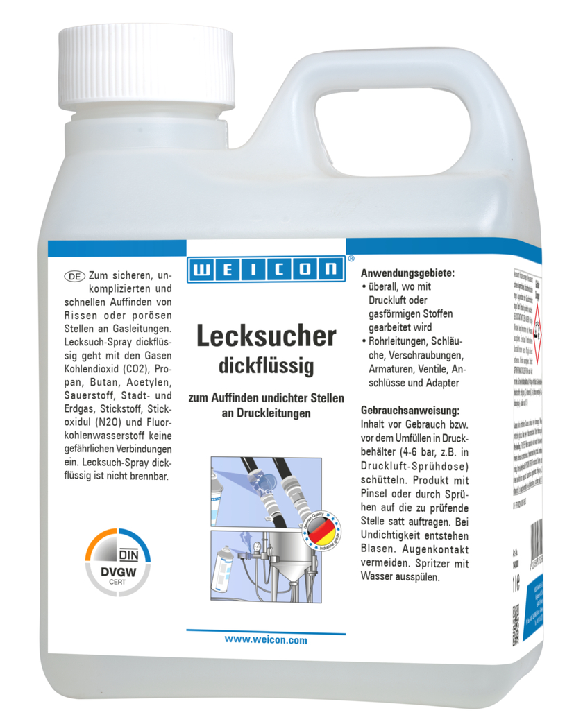 Leak Detection viscous | for locating cracks in pressure lines