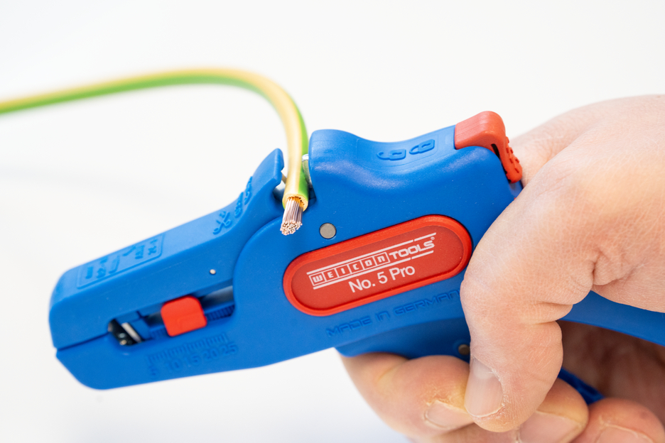 Wire Stripper No. 5 Pro | For all standard flexible and solid conductors | Working range 0.2–16.0 mm²