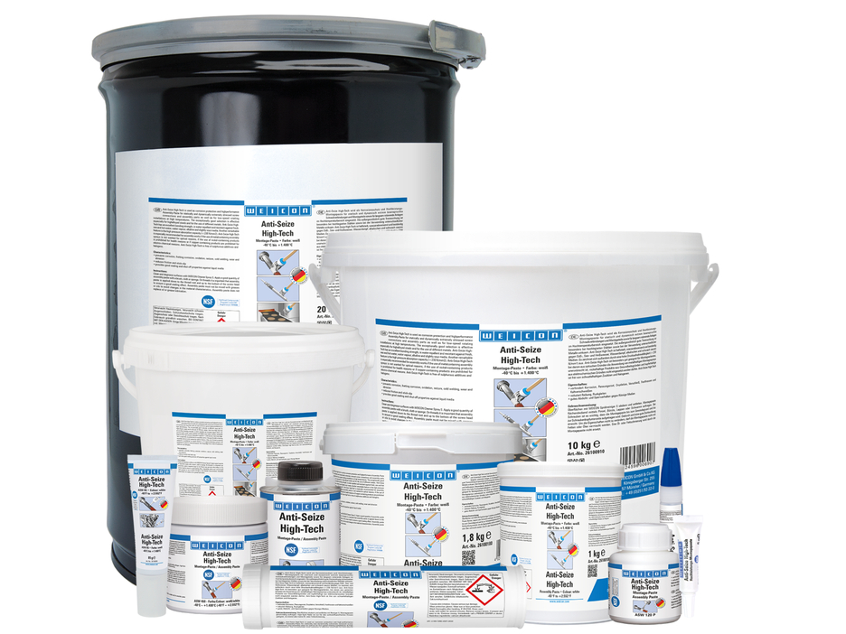 Anti-Seize High-Tech Assembly Paste | metal-free lubricant and release agent paste