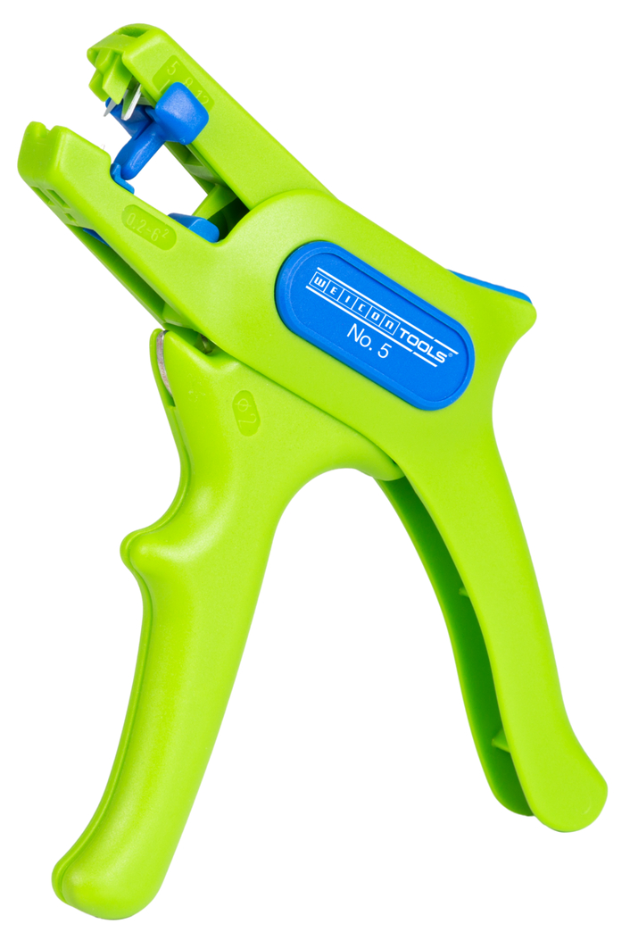 Wire Stripper No. 5 Green Line | for all common stranded and solid conductors, working range 0,2 - 6,0 mm² Wire Stripper No. 5 Green Line | for all common stranded and solid conductors, working range 0,2 - 6,0 mm²
