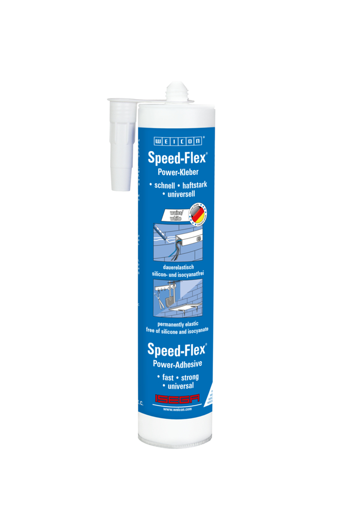 Speed-Flex® MS-Polymer | high-viscosity adhesive and sealant with high initial strength, based on MS-Polymer Speed-Flex® MS-Polymer | high-viscosity adhesive and sealant with high initial strength, based on MS-Polymer
