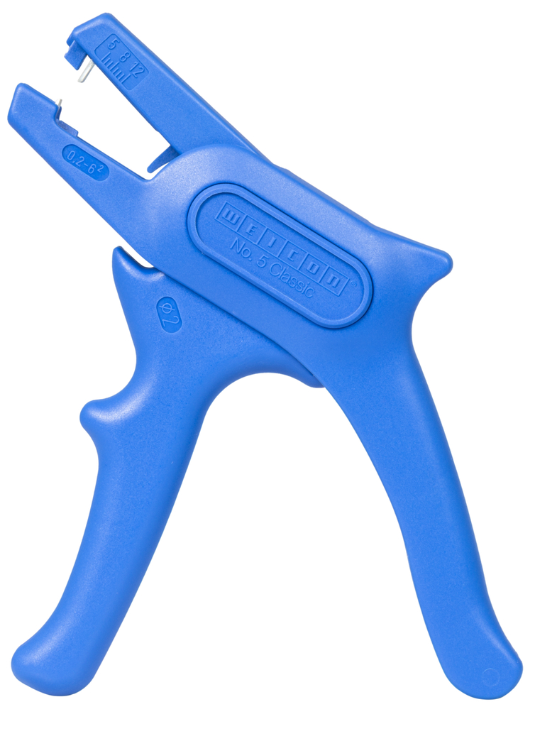 Wire Stripper No. 5 Classic | for all common stranded and solid conductors, working range 0,2 - 6,0 mm² Wire Stripper No. 5 Classic | for all common stranded and solid conductors, working range 0,2 - 6,0 mm²