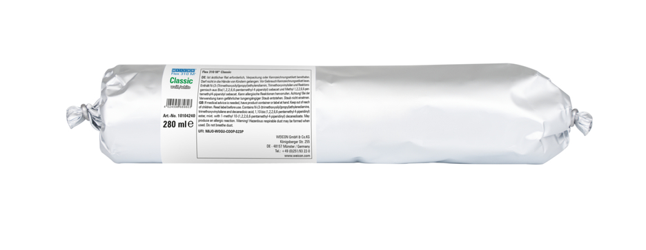 Flex 310 M® Classic MS-Polymer | elastic adhesive based on MS-Polymer in Presspack packaging for fatigue-free working