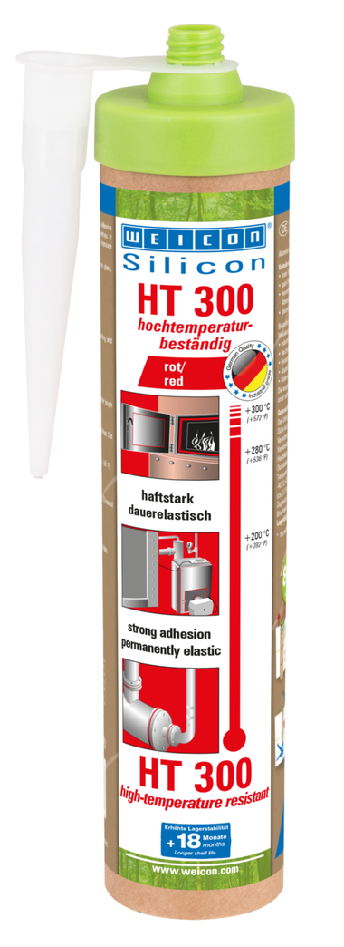Silicone HT 300 | sealant, high-temperature-resistant up to 300°C Silicone HT 300 | sealant, high-temperature-resistant up to 300°C