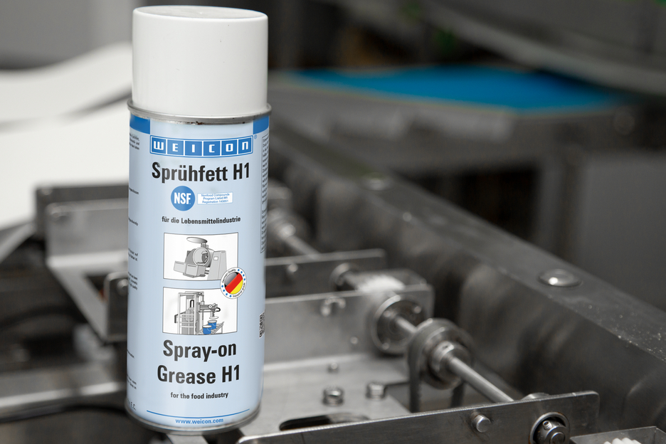 Spray-on Grease H1 | lubricant for the food sector NSF H1