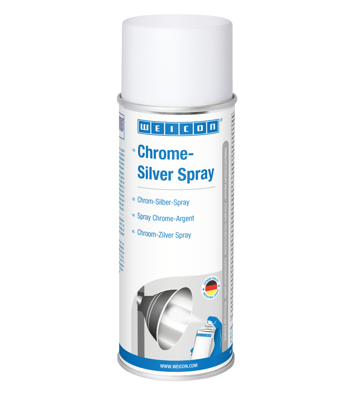 Chrome-Silver Spray | high-brilliance surface coating