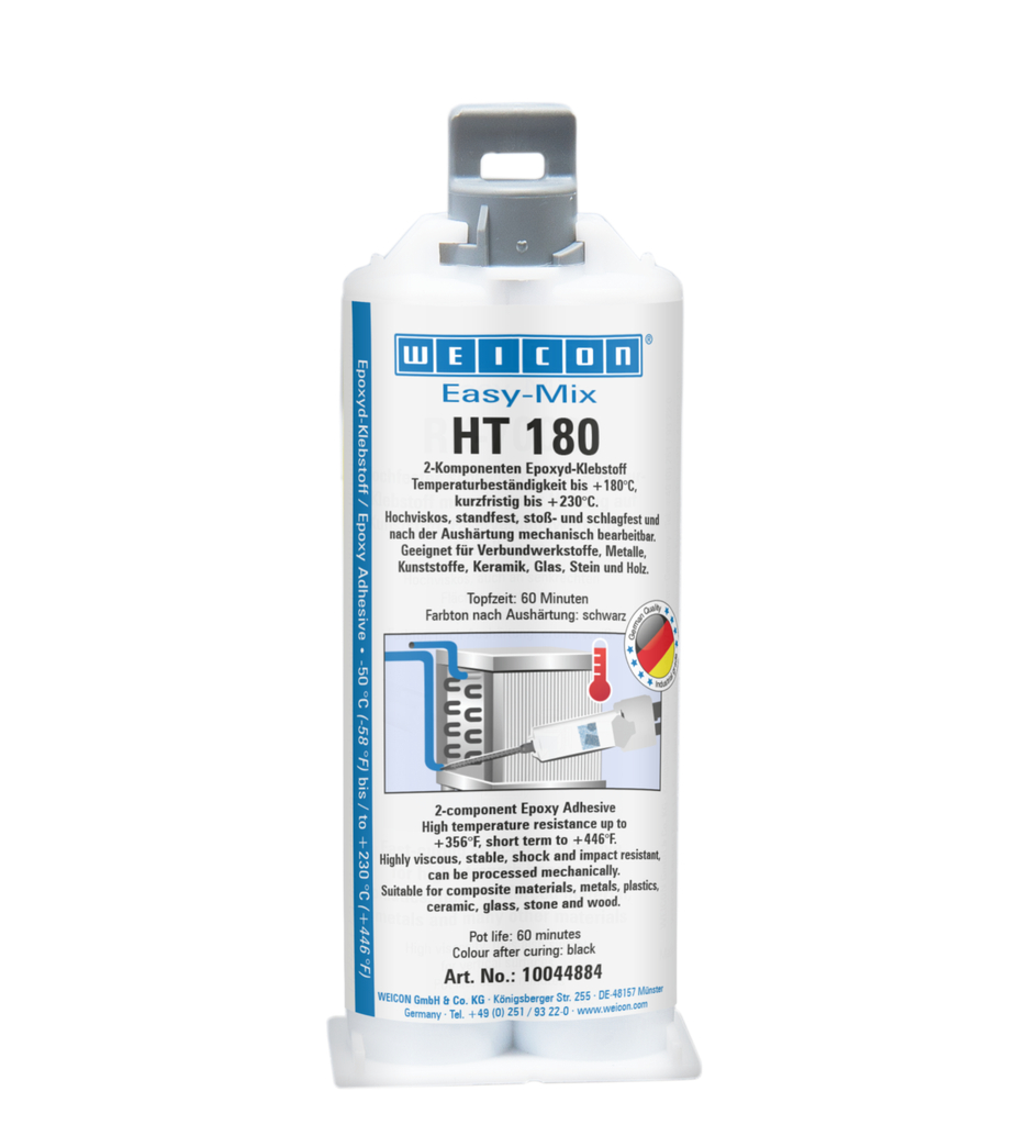 WEICON Easy-Mix HT 180 Epoxy Adhesive | epoxy adhesive high-temperature-resistant up to 180°C