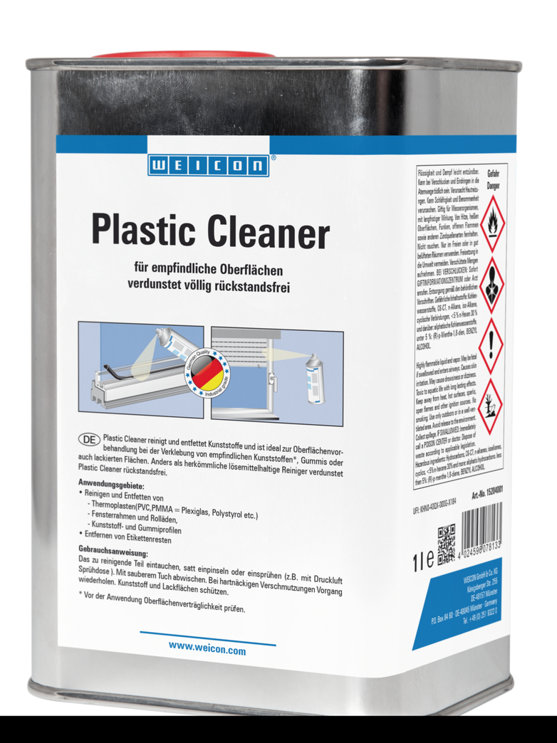 Plastic Cleaner | cleaner for plastic, rubber and powder-coated materials Plastic Cleaner | cleaner for plastic, rubber and powder-coated materials