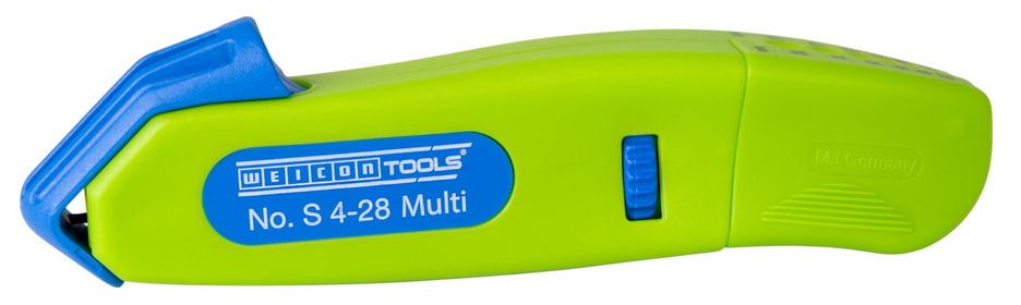 Cable Stripper No. S 4 - 28 Multi Green Line | with integrated stripping function, working range 4 - 28 mm Ø Cable Stripper No. S 4 - 28 Multi Green Line | with integrated stripping function, working range 4 - 28 mm Ø