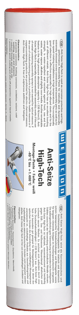 Anti-Seize High-Tech Assembly Paste | metal-free lubricant and release agent paste