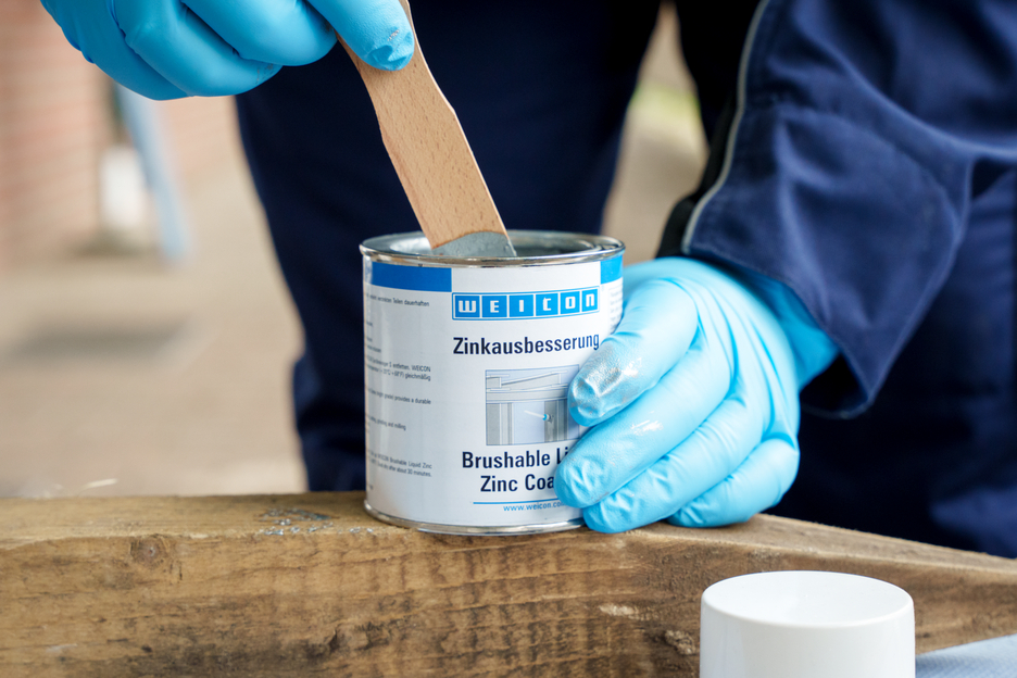 Brushable Liquid Zinc Coating | corrosion protection for galvanized surfaces