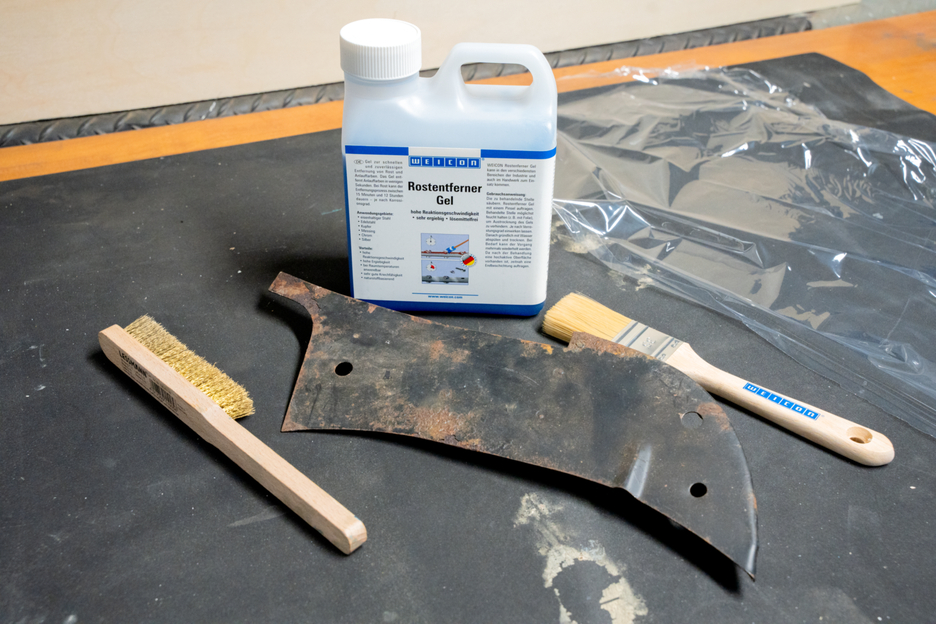 WEICON Rust Remover Gel | fast and reliable removal of rust and tarnish