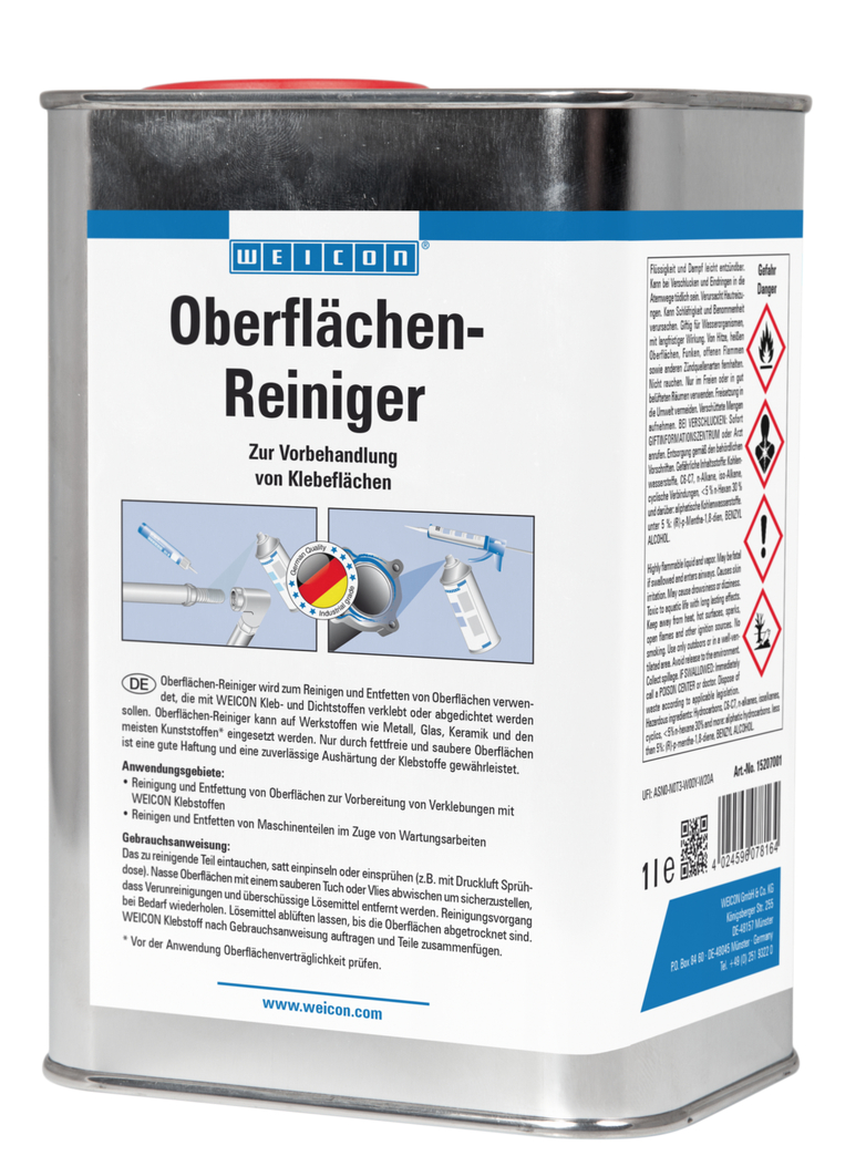 Surface Cleaner | for the pretreatment of bonding surfaces Surface Cleaner | for the pretreatment of bonding surfaces