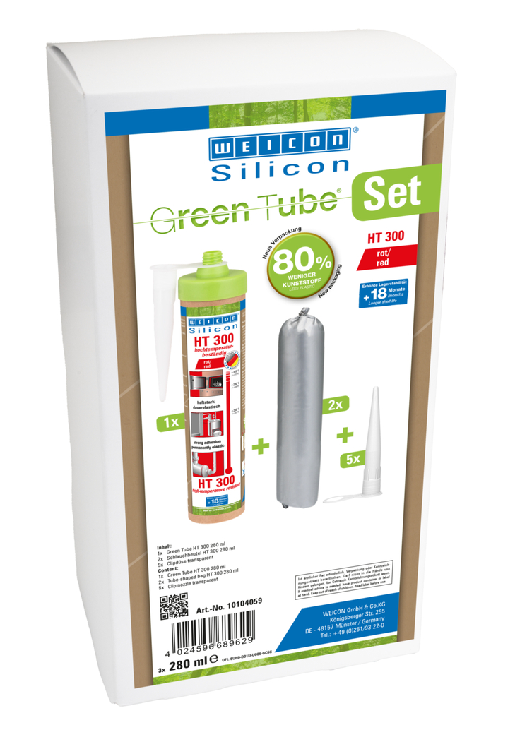 Silicone HT 300 | sealant, high-temperature-resistant up to 300°C