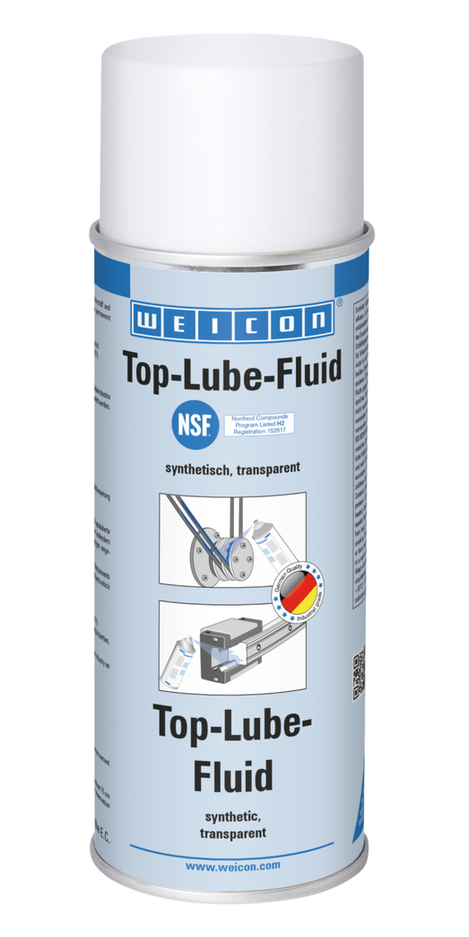 Top-Lube-Fluid | synthetic adhesive lubricant for the food sector NSF H2