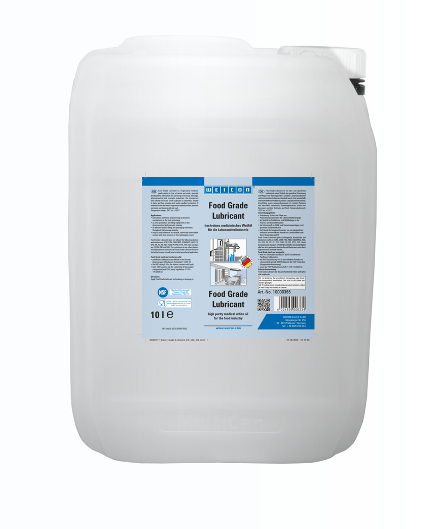 Bio-Fluid | lubricating and care oil for the food sector NSF H1