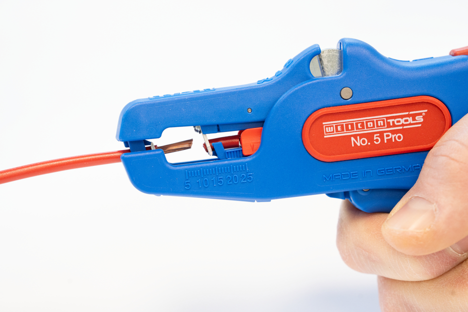 Wire Stripper No. 5 Pro | For all standard flexible and solid conductors | Working range 0.2–16.0 mm²