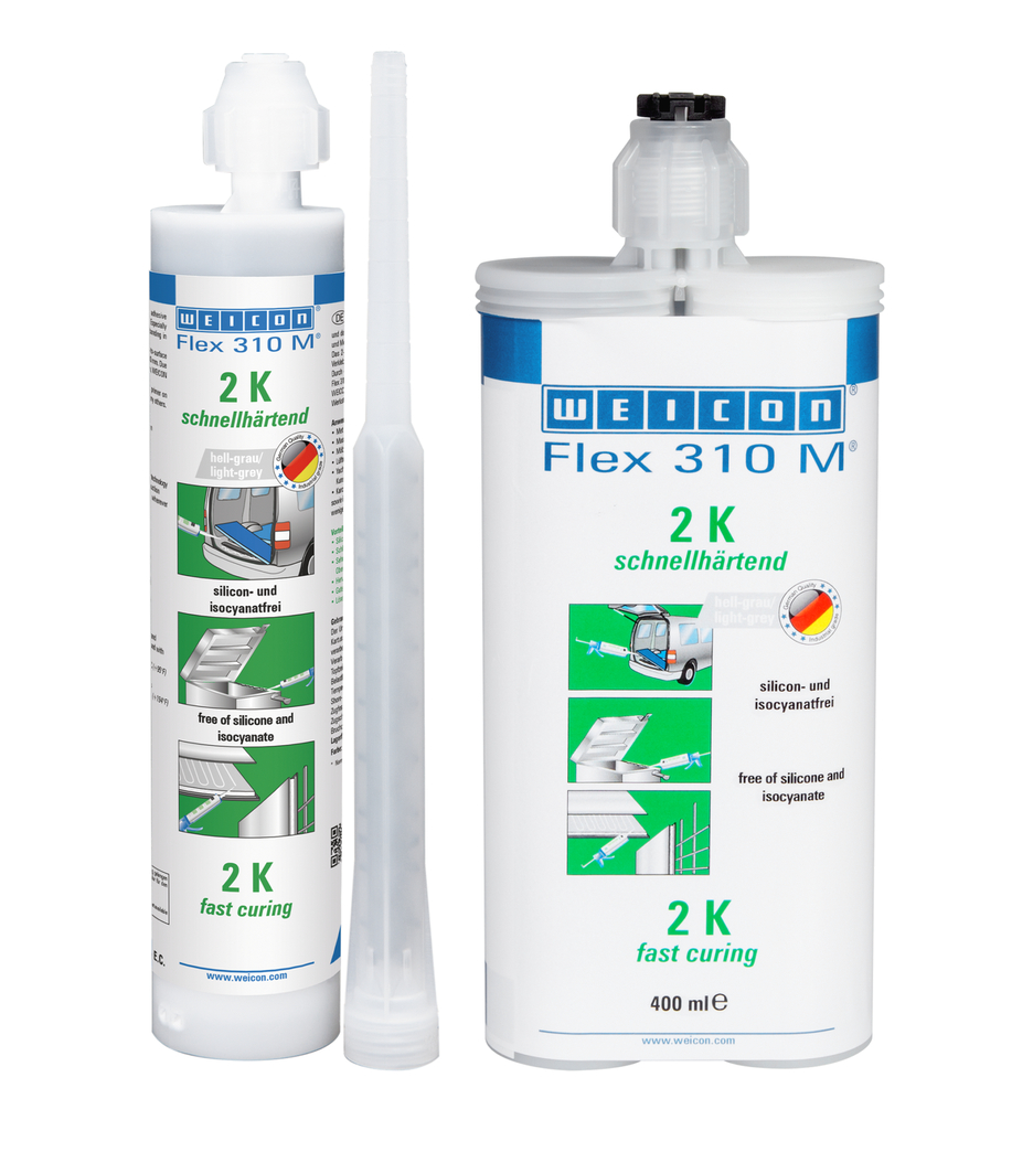 Flex 310 M® 2 K MS-Polymer | elastic adhesive based on hybrid polymer, fast-curing