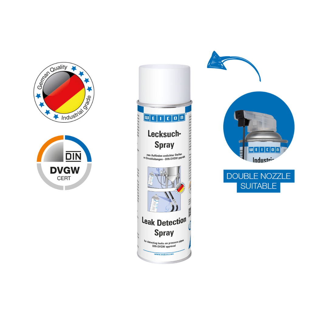 Leak Detection Spray | locate cracks and leaks in pressurised pipes