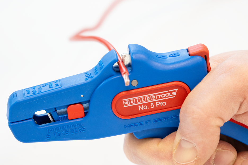 Wire Stripper No. 5 Pro | For all standard flexible and solid conductors | Working range 0.2–16.0 mm²