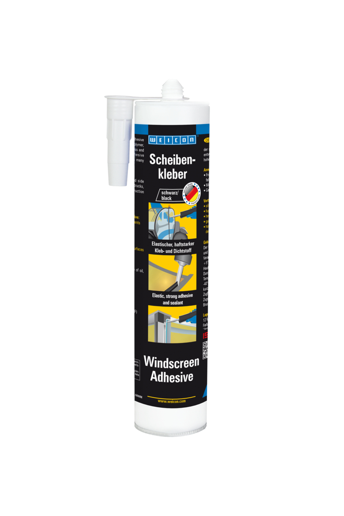 Windscreen Adhesive | for mounting glass and window panes, in Presspack packaging for fatigue-free working Windscreen Adhesive | for mounting glass and window panes, in Presspack packaging for fatigue-free working