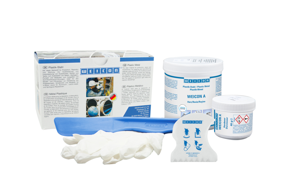 WEICON A | steel-filled epoxy resin system for repairs and gap-filling DNV-certified WEICON A | steel-filled epoxy resin system for repairs and gap-filling DNV-certified