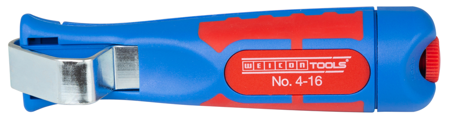 Cable Stripper No. 4 - 16 | with 2C handle, working range 4 - 16 mm Ø Cable Stripper No. 4 - 16 | with 2C handle, working range 4 - 16 mm Ø