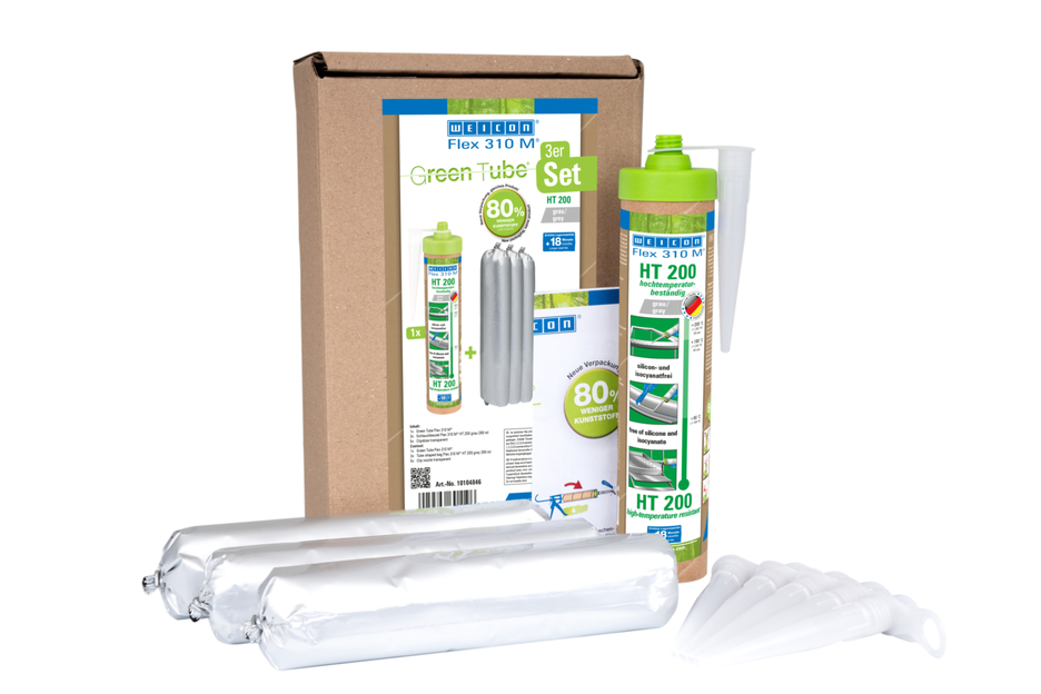 Flex 310 M® HT 200 MS-Polymer | adhesive and sealant with high initial strength, based on MS-Polymer, temperature-resistant up to 200°C